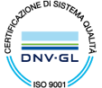 Marchio DNV GL Certificazione ISO 9001